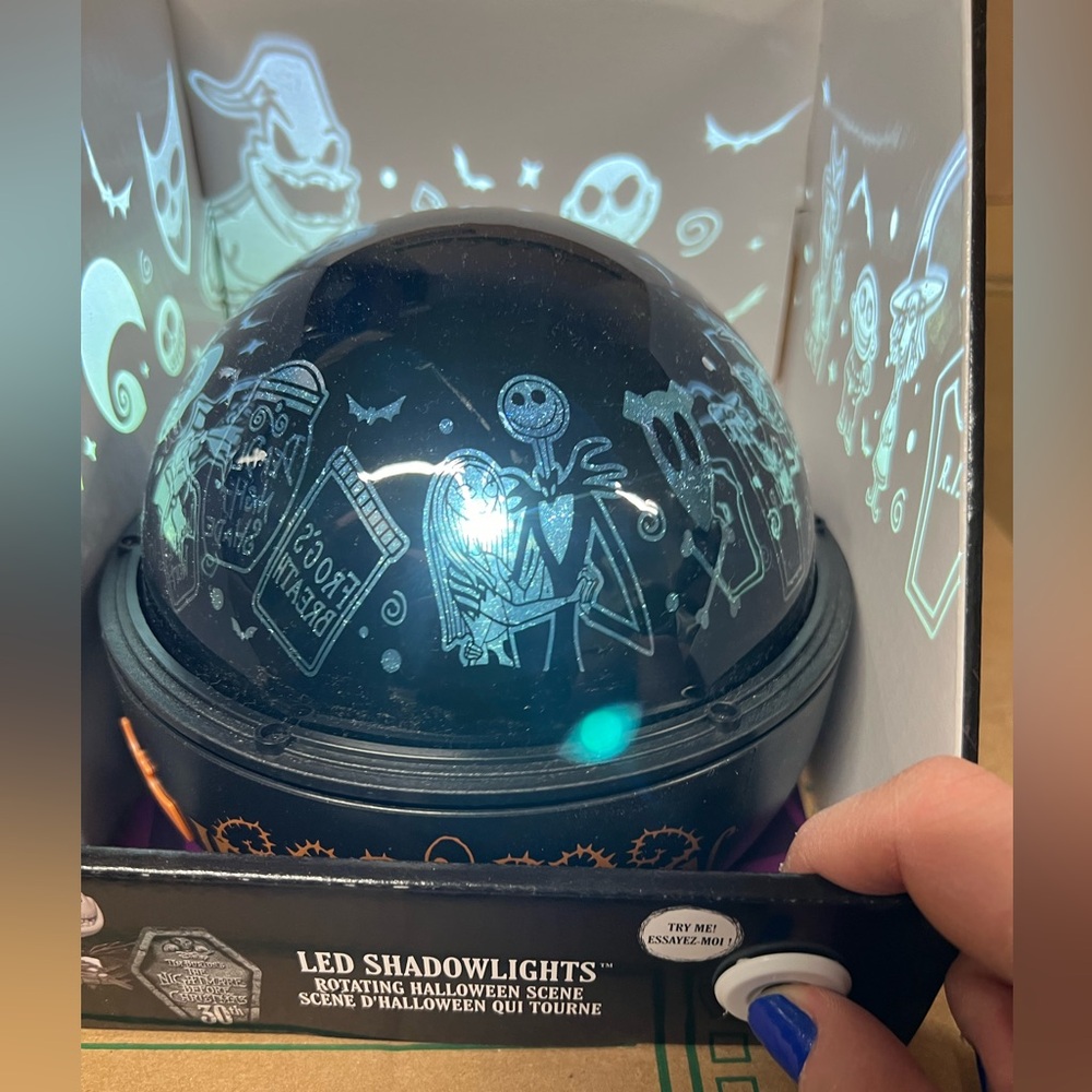 Nightmare Before Christmas LED shadow lights dome light